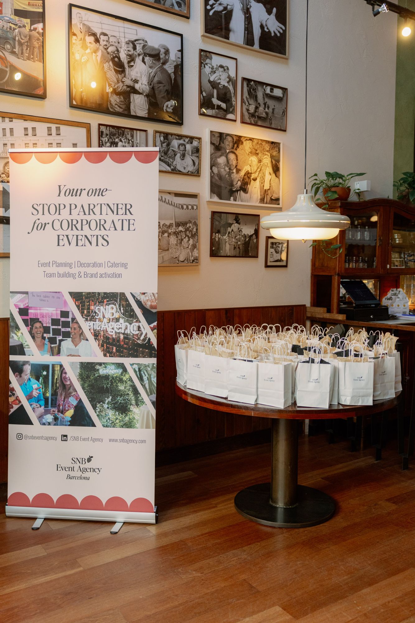SNB Events Agency event setup